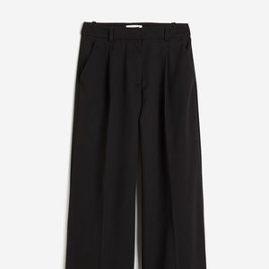 Black Straight Leg Pants